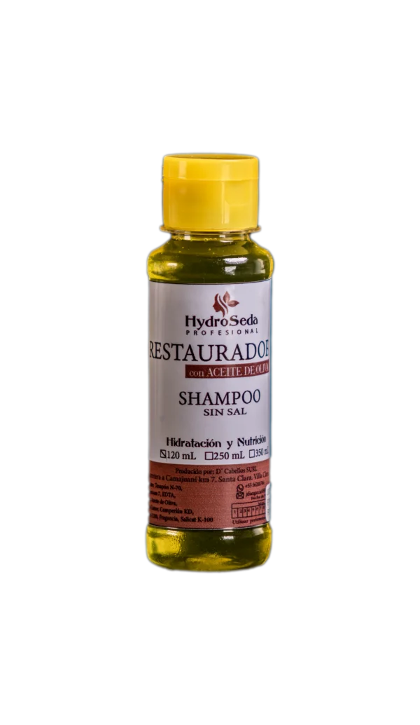 Shampoo sin Sal HydroSeda Restaurador con Aceite de Oliva 120ml