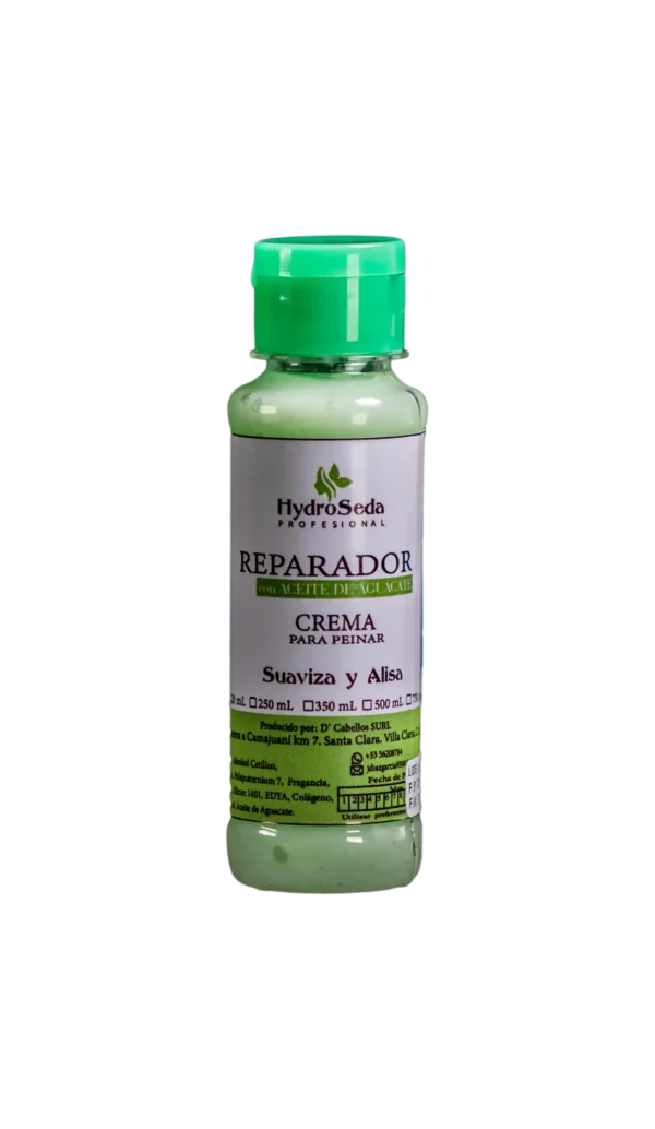 Crema para Peinar HydroSeda Reparadora con Aceite de Aguacate 120ml