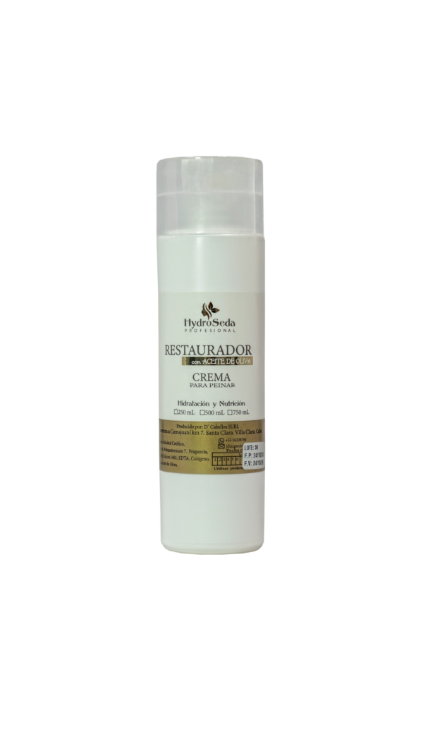 Crema para Peinar HydroSeda Restauradora con Aceite de Oliva 250ml