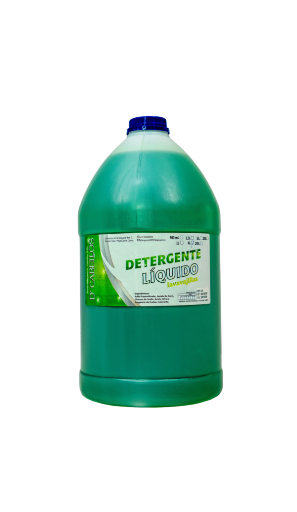 Detergente Líquido Lavavajillas 4L