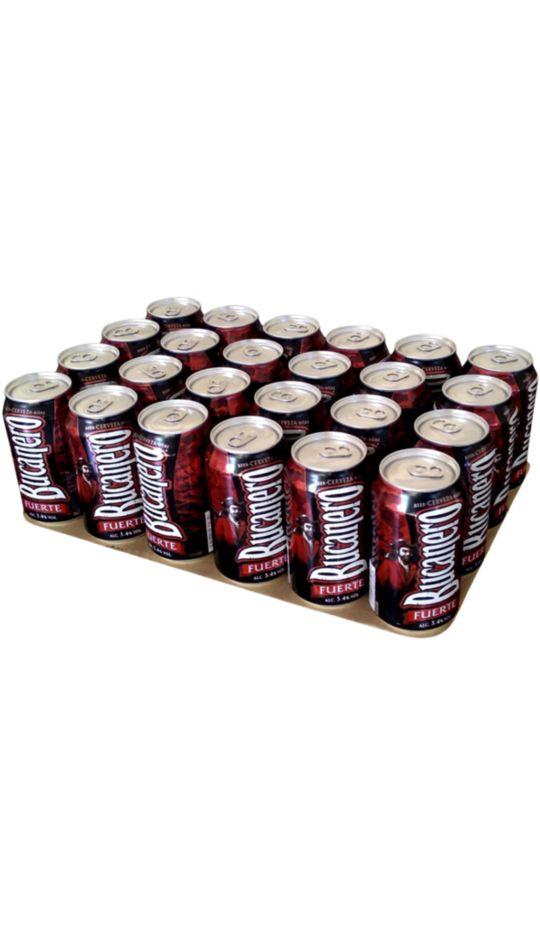 Caja de Cerveza Bucanero (24u x 355ml)