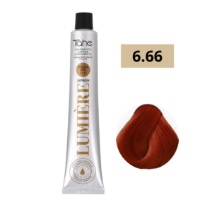 Tinte en Crema Lumiere Express Tahe (Rubio oscuro rojo intenso-6.66)