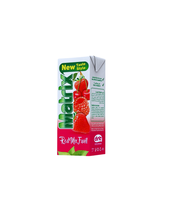 Jugo de caja de frutos rojos marca Matrix 200ml